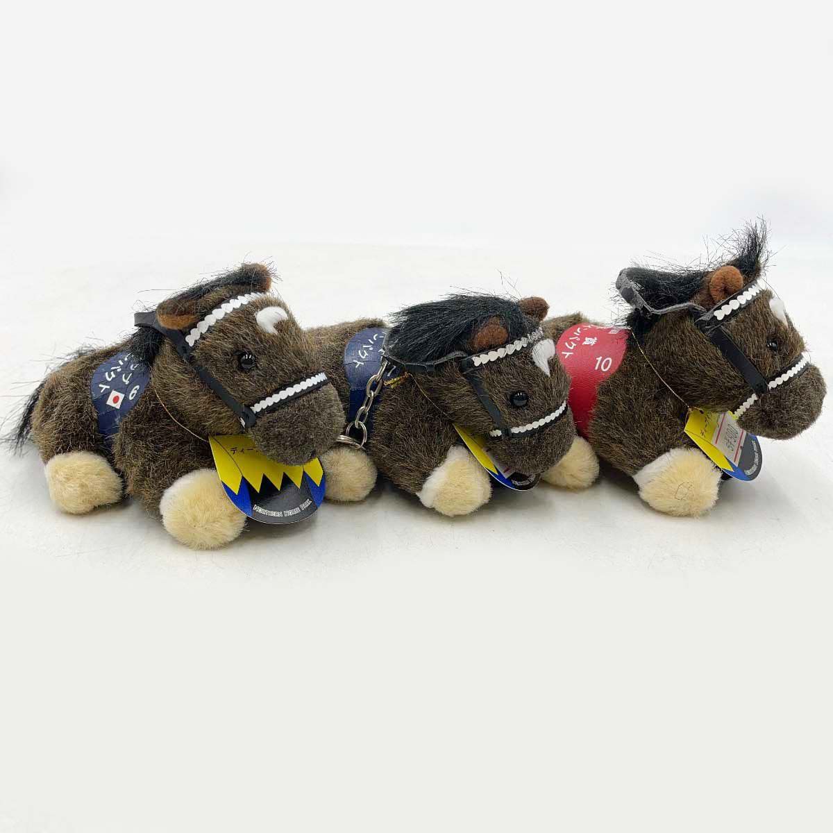 14体セット] AVANTI ディープインパクトキーホルダー 5S 紙タグ付 競馬