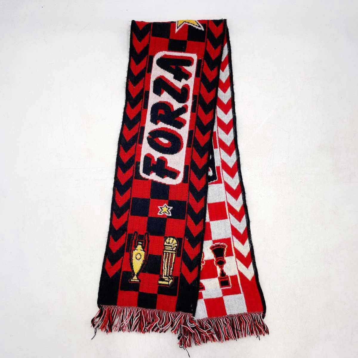 ACミラン タオルマフラー FORZA MILAN セリエA - メルカリ
