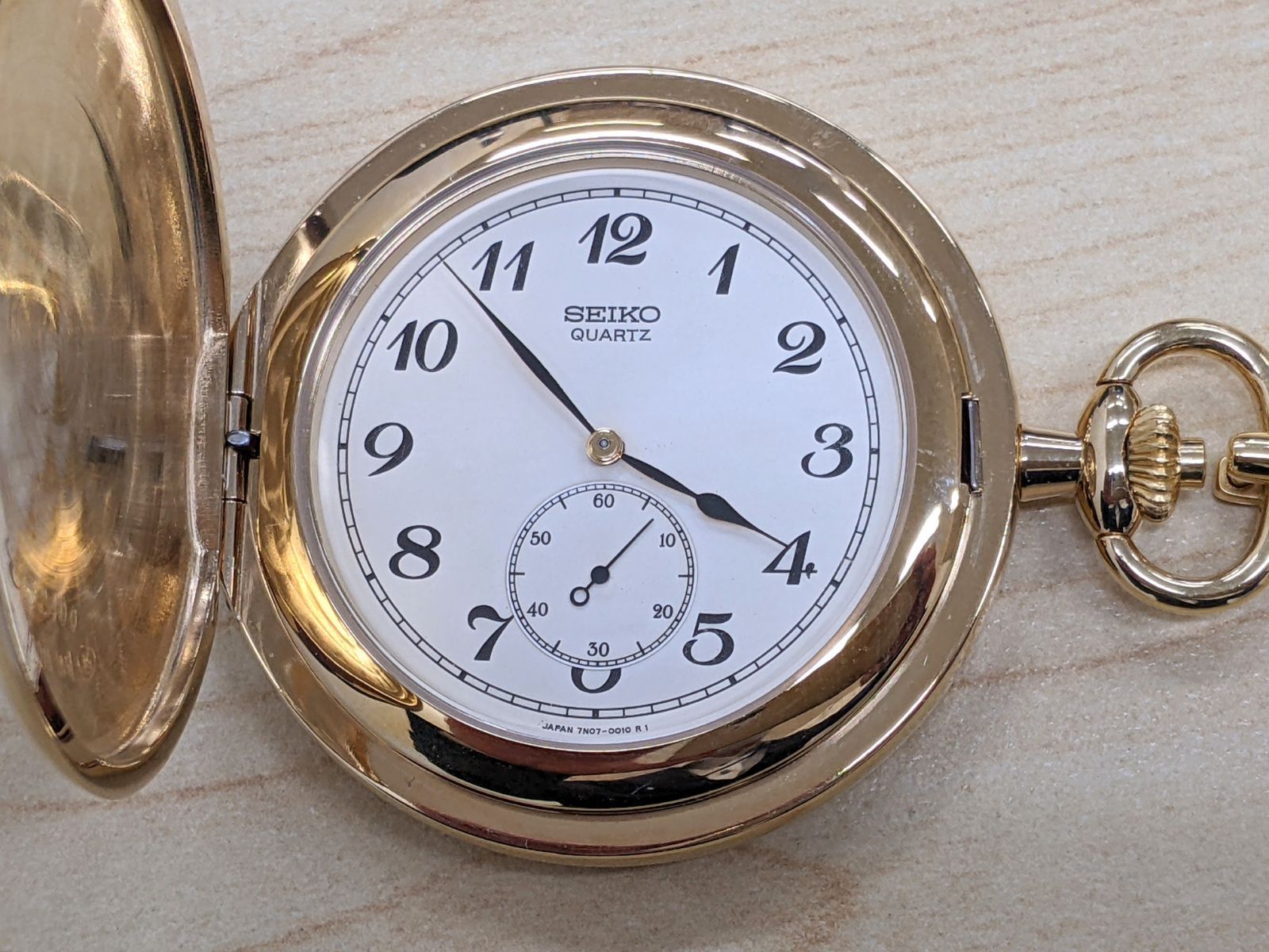 不動・動作未確認】贈 内閣総理大臣 SEIKO セイコー 懐中時計 ゴールド