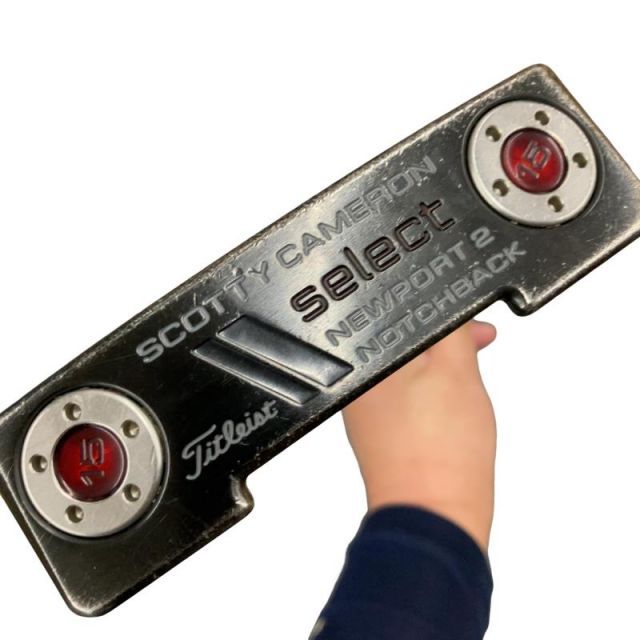 中古】 タイトリスト SCOTTY CAMERON select NEWPORT 2 NOTCHBACK 34