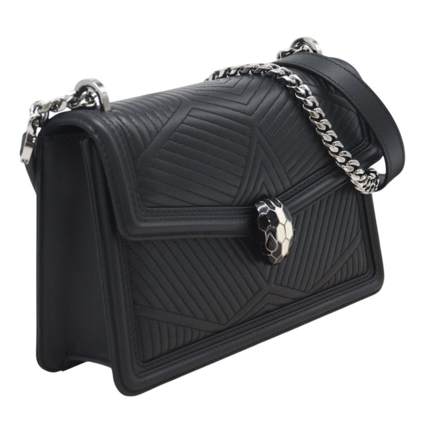 ☆3日以内返品可☆ 極美品 BVLGARI ブルガリ セルペンティ レザー 2way