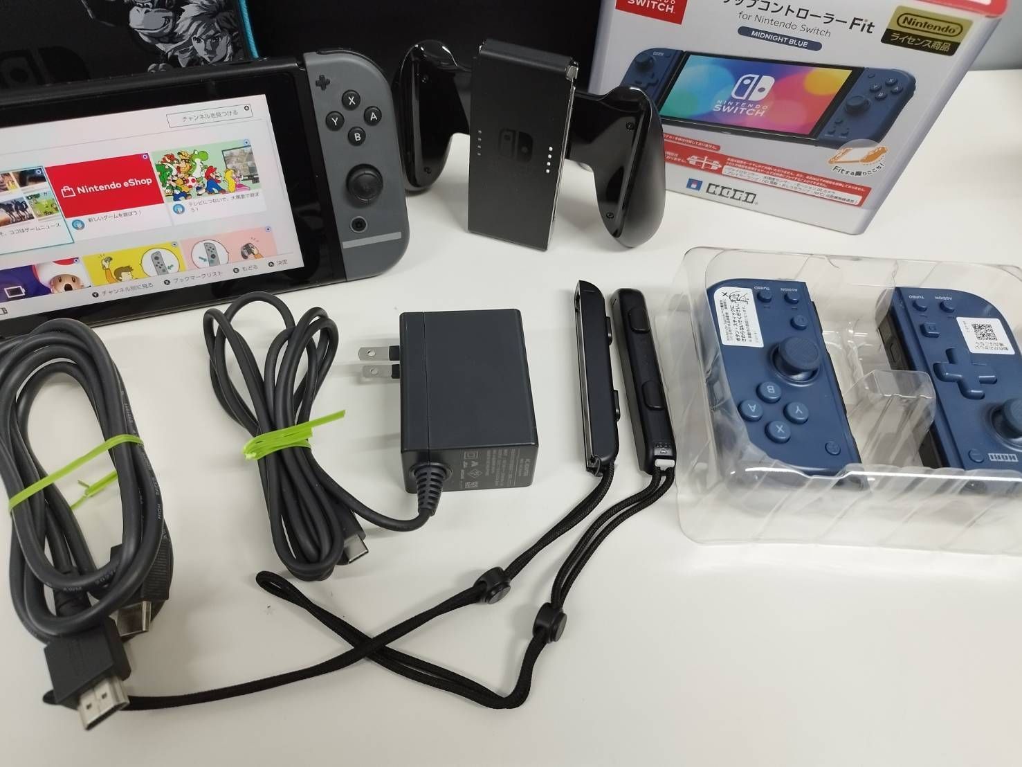 良品】Nintendo Switch 本体 HAC-001/2018年製/大乱闘スマッシュ
