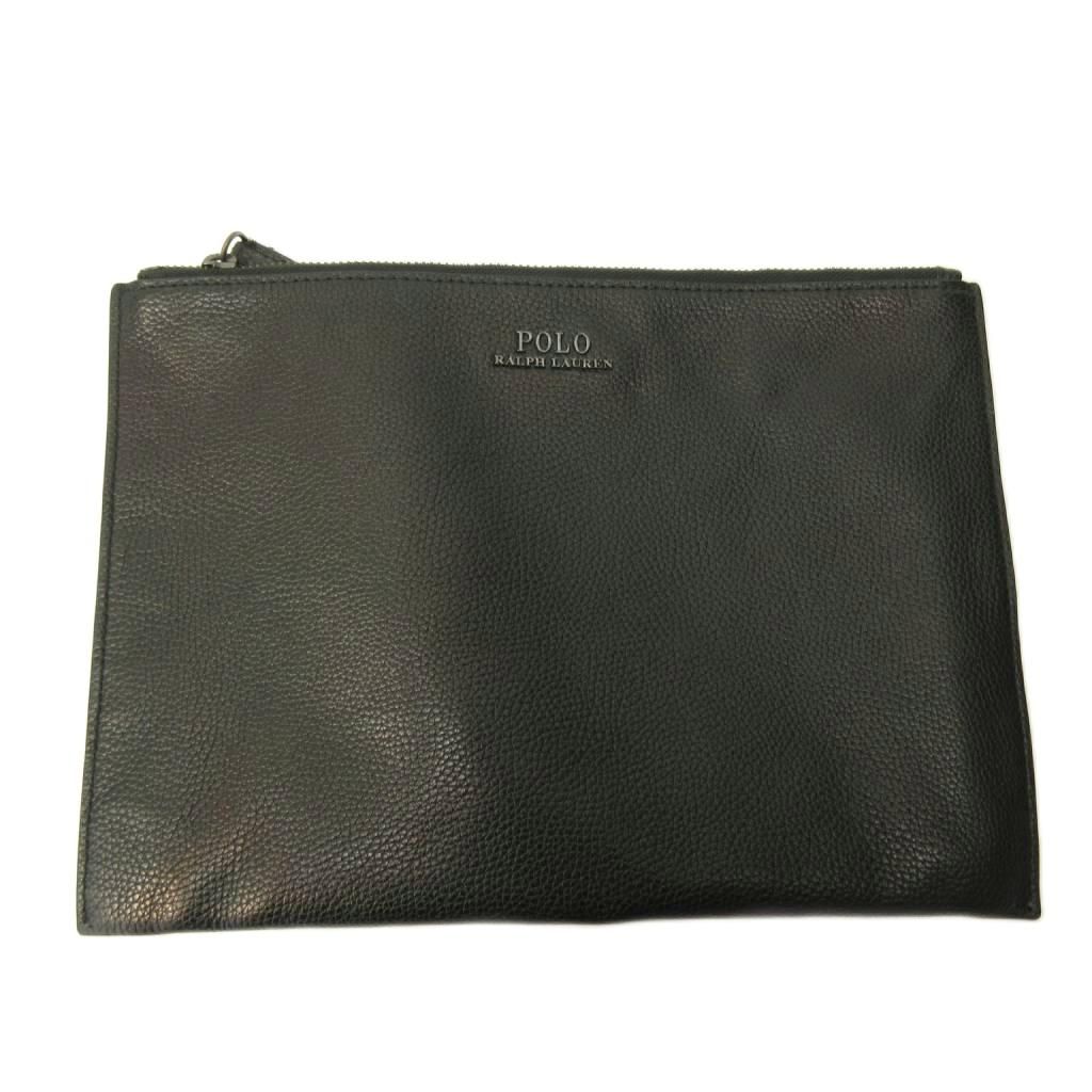 ポロ ラルフローレン POLO RALPH LAUREN 美品 クラッチバッグ ロゴ