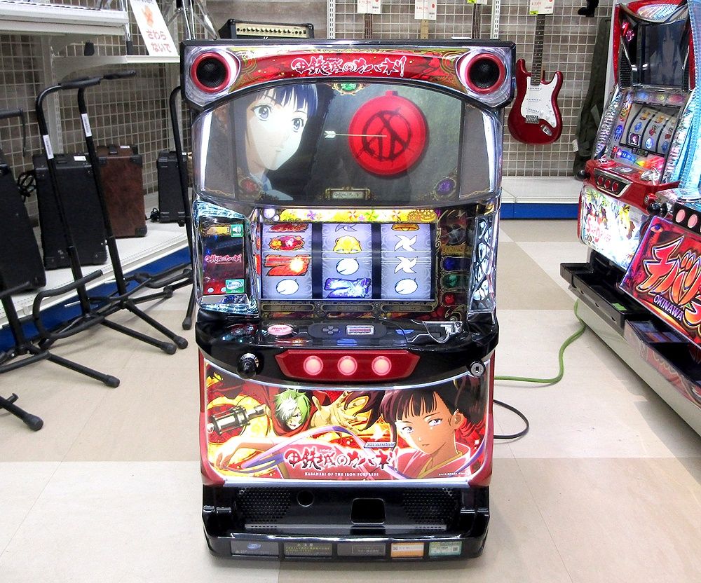 パチスロ実機 Sammy サミー 6.5号機 甲鉄城のカバネリ コイン不要機