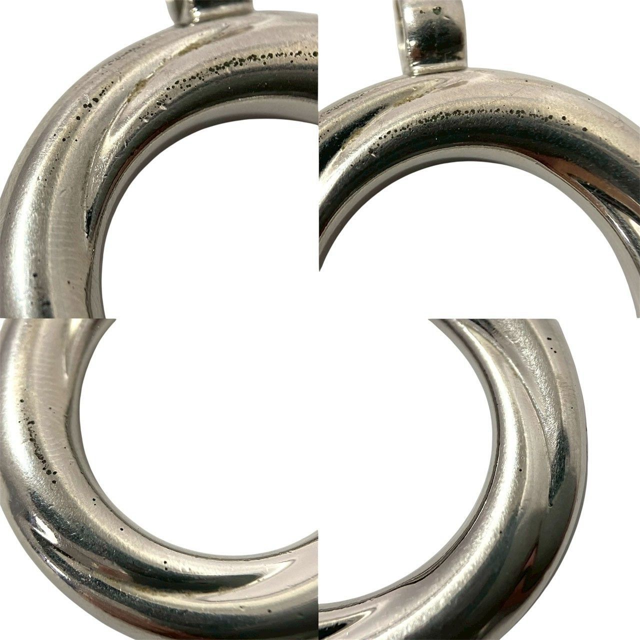 Cartier】トリニティ キーリング シルバーカラー チャーム