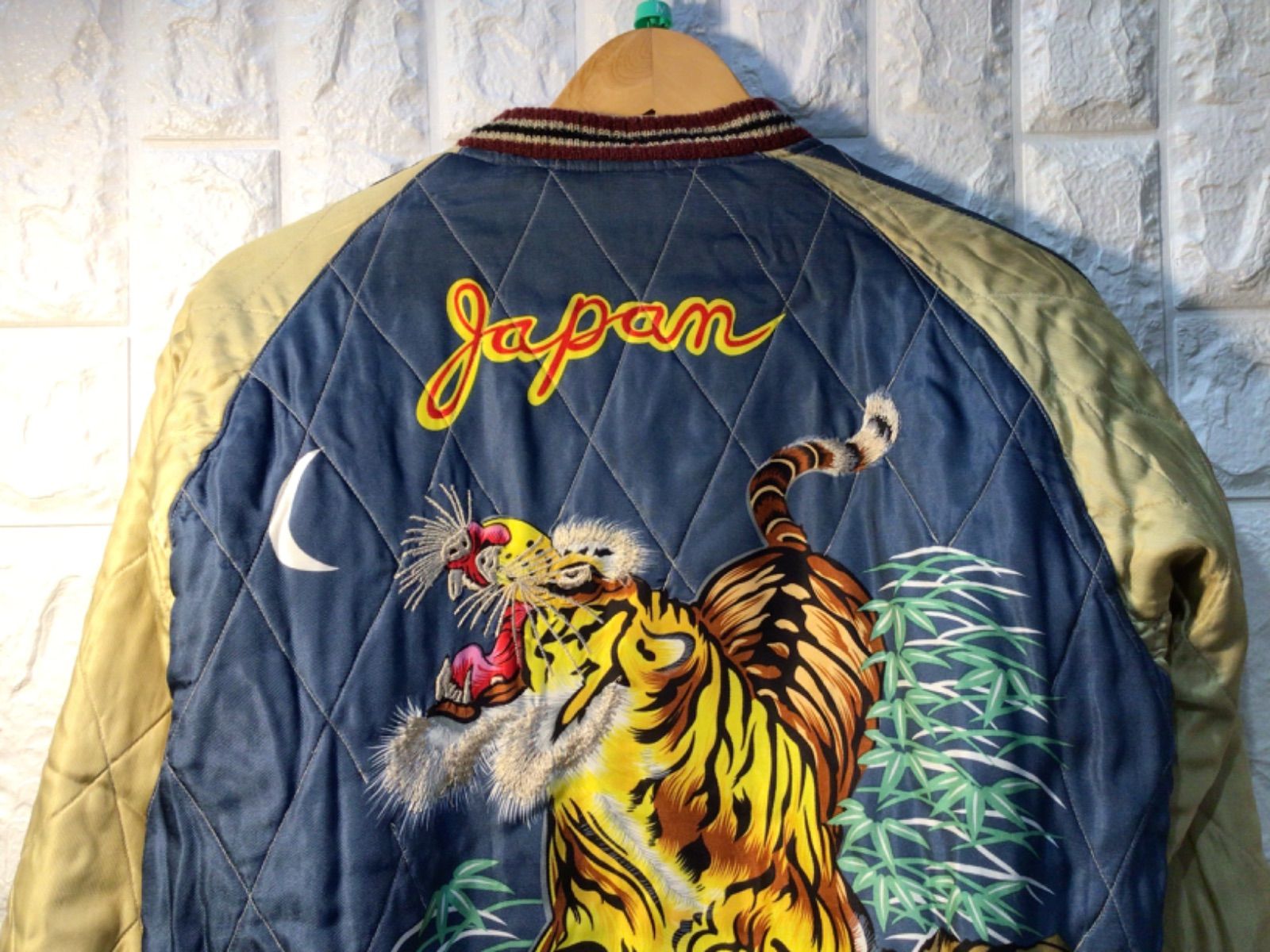 東洋エンタープライズ 港商 別珍 硫黄島×虎 スカジャン - メルカリ