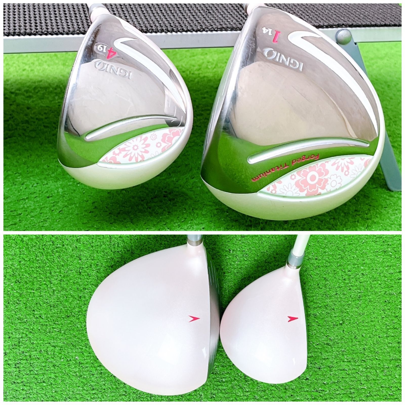 中古】【良品】【送料無料】レディース初心者用 イグニオ ゴルフクラブ