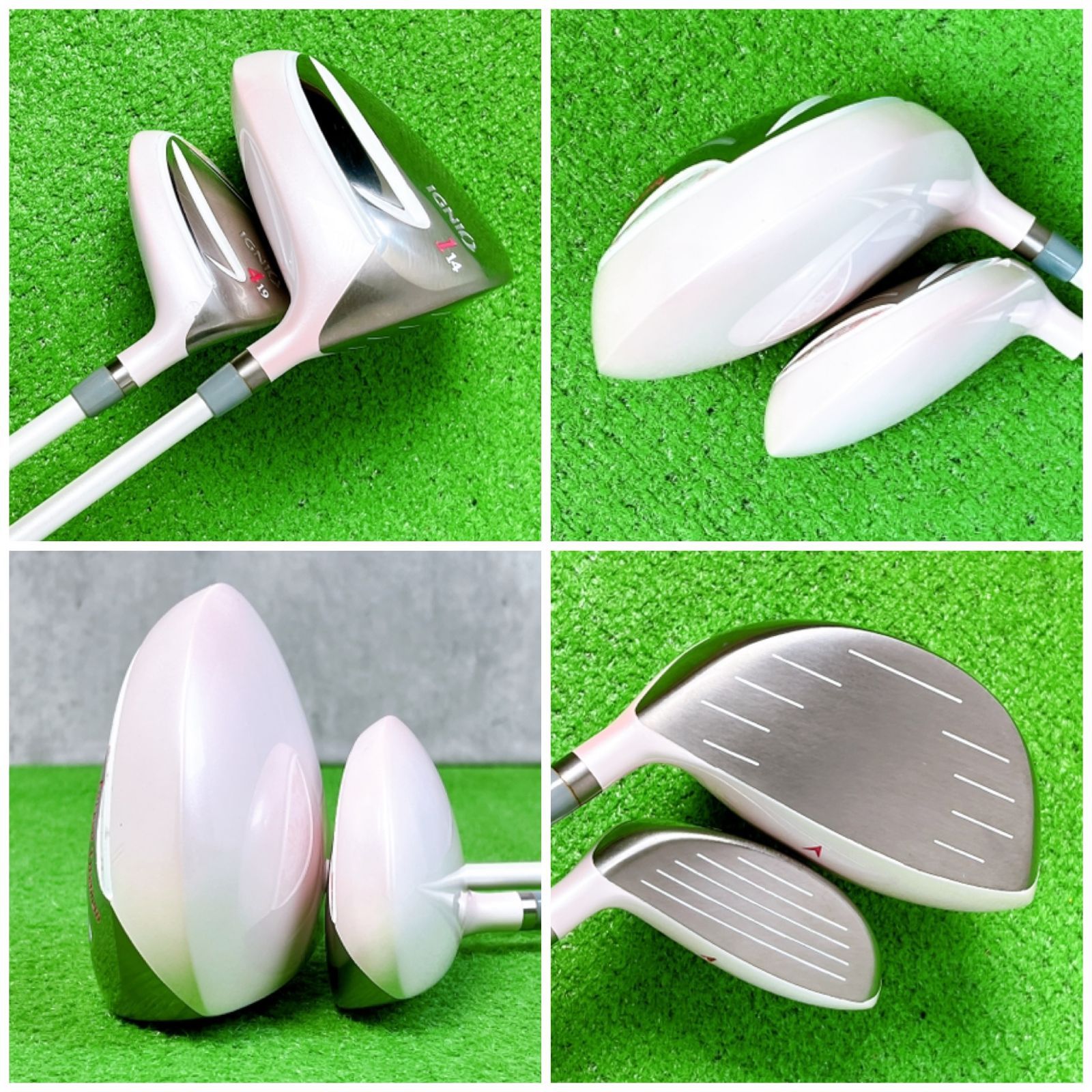 中古】【良品】【送料無料】レディース初心者用 イグニオ ゴルフクラブ