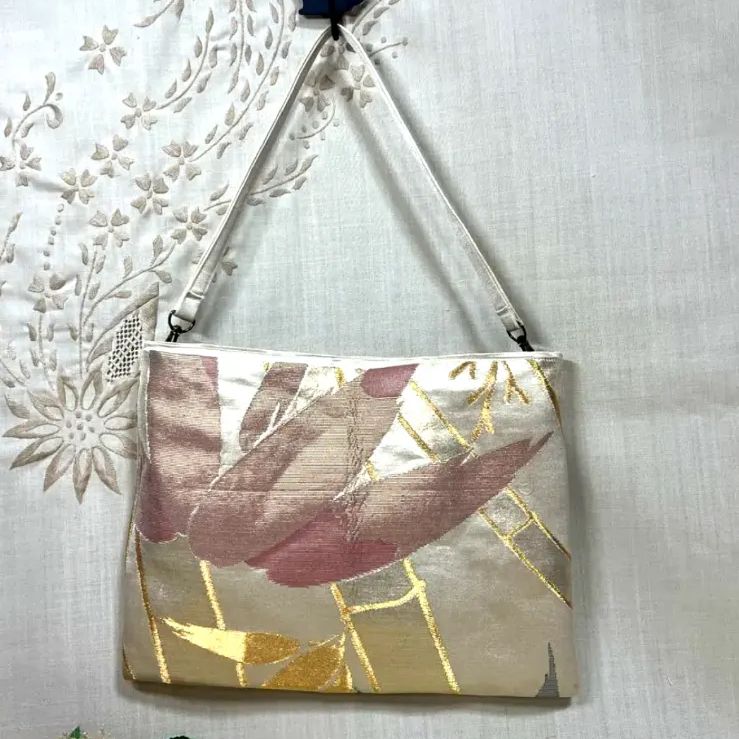 一点物】 帯リメイクバッグ ショルダーバッグNo.93 - メルカリ