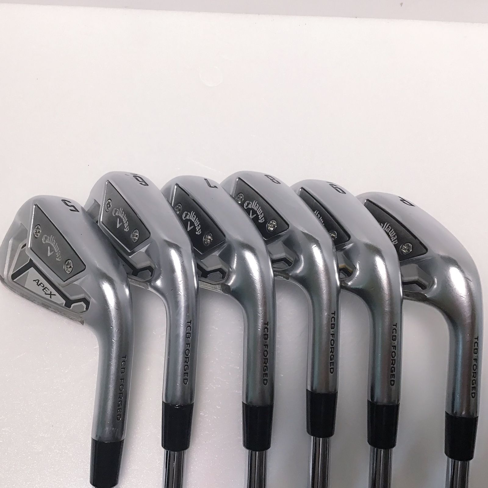 ツアー支給 TC刻印 エイペックス APEX 2021 TCB FORGED 5~PW 6本セット 