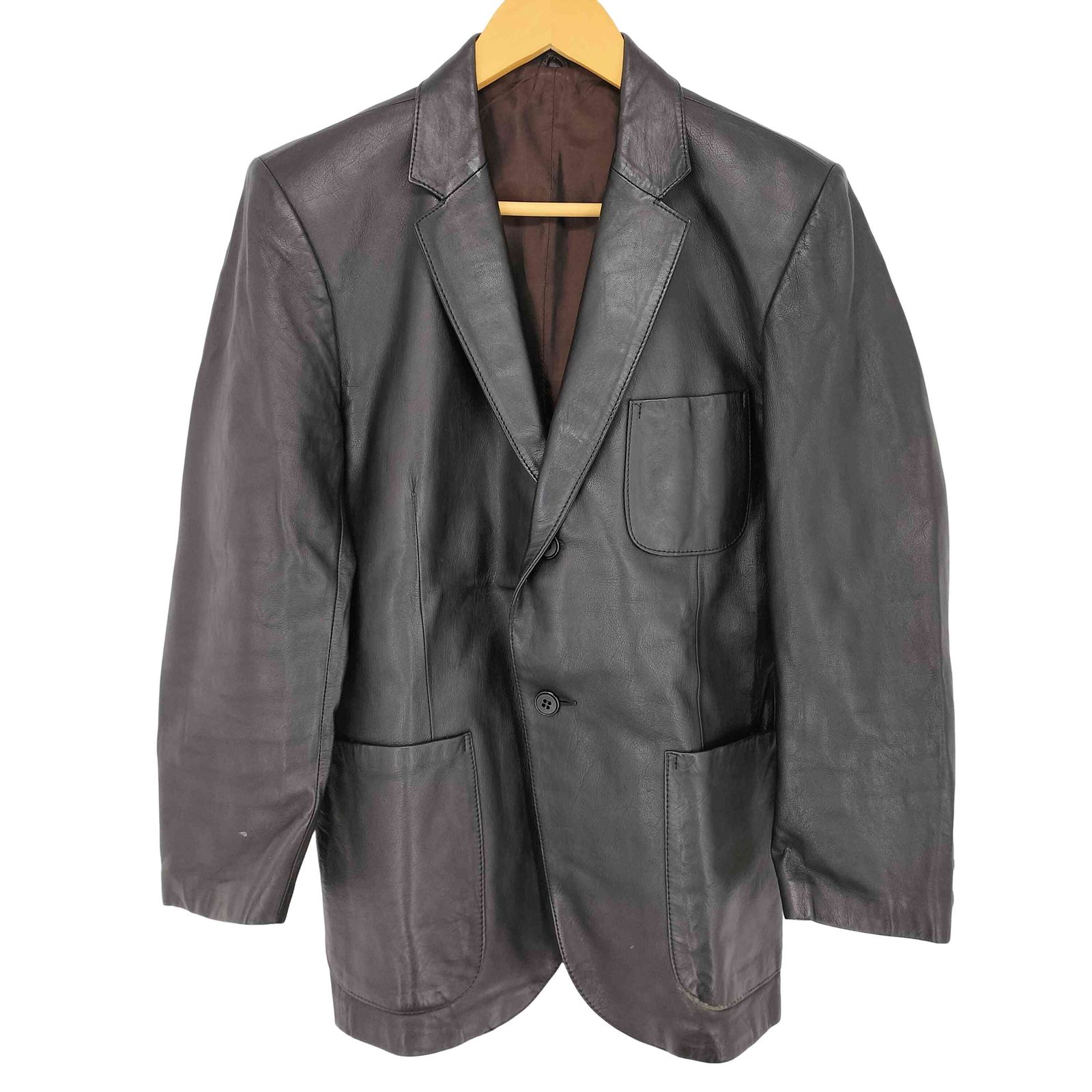 デラックス DELUXE CLOTHING レザーテーラードジャケット メンズ JPN