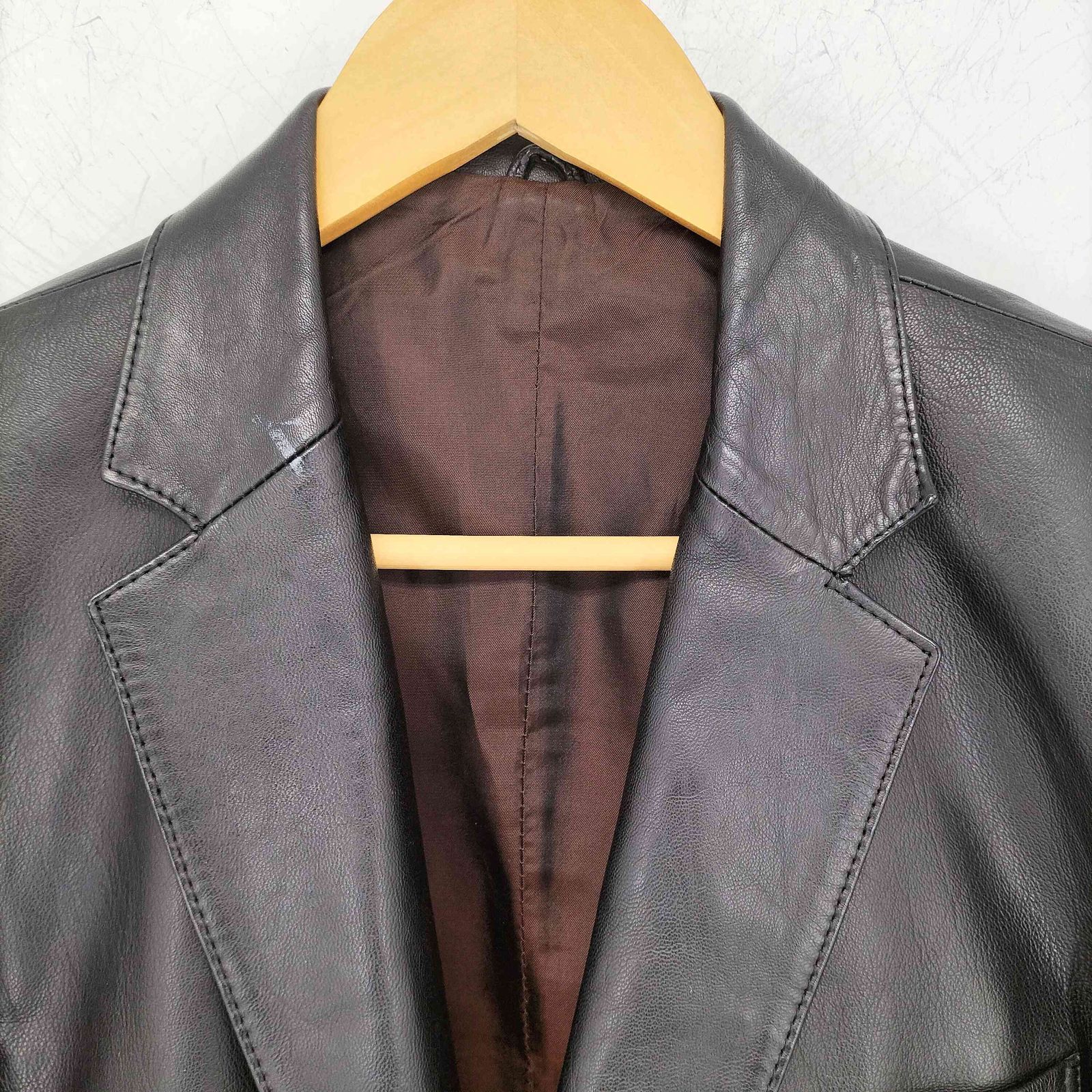 デラックス DELUXE CLOTHING レザーテーラードジャケット メンズ JPN