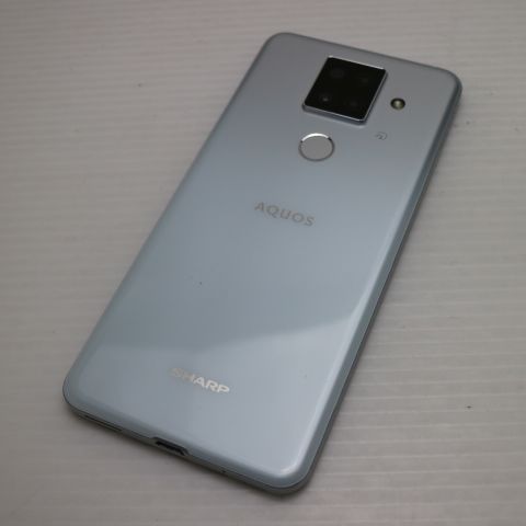 超美品 SIMフリー AQUOS sense4 plus SH-M16 ホワイト 即日発送 スマホ
