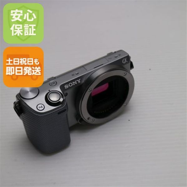 中古 NEX-5R シルバー ボディ 即日発送 デジ1 SONY デジタルカメラ