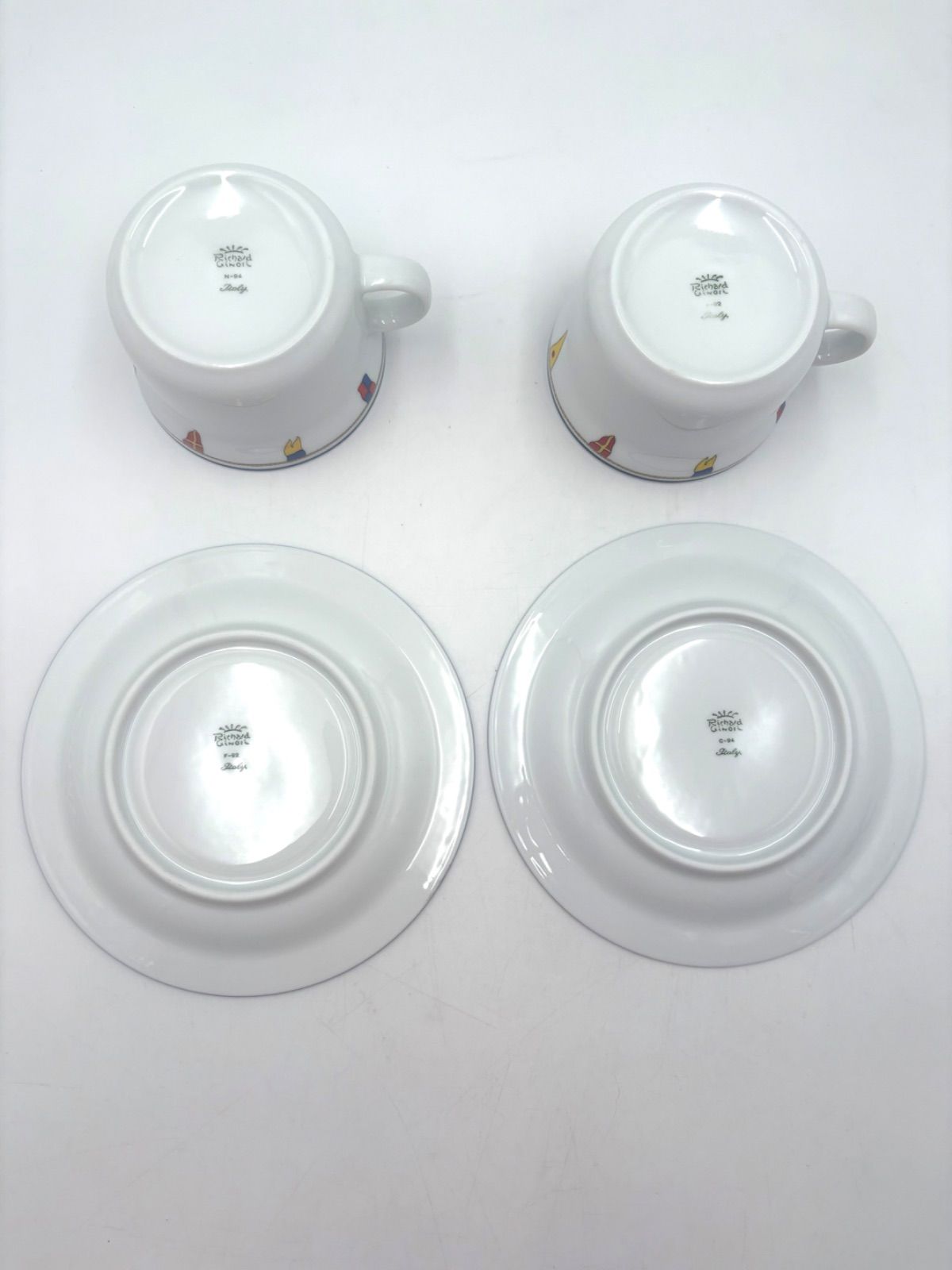訳あり Richard Ginori リチャードジノリ クリッパー カップ&ソーサー