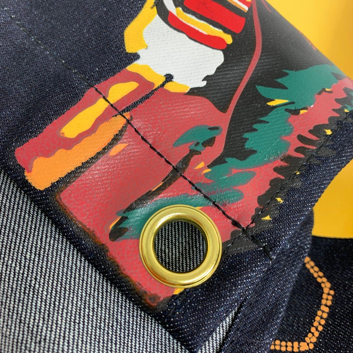 LEVI`S リーバイス デニムバナー since1850復刻/非売品 ブラック