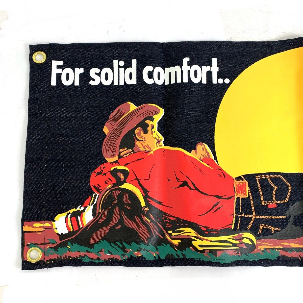 LEVI`S リーバイス デニムバナー since1850復刻/非売品 ブラック