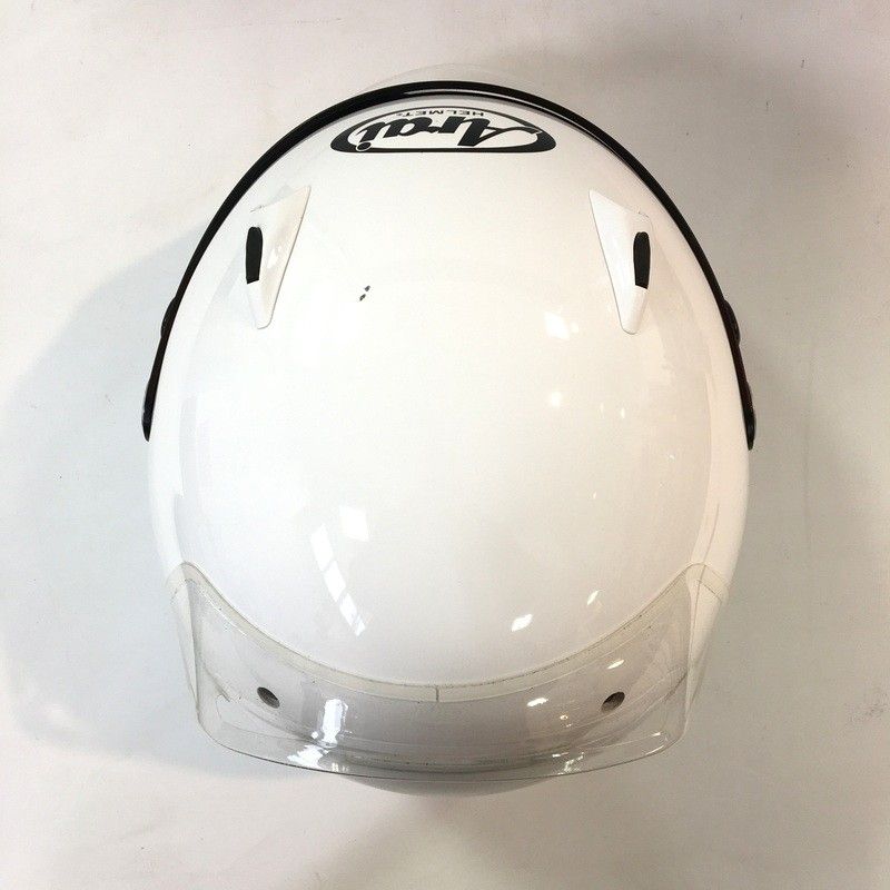 Arai SK-6 ホワイトヘルメットミラーシールド付 バイク