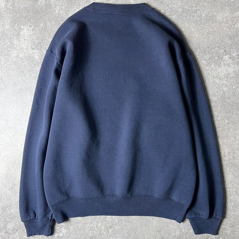 雰囲気系 90s USA製 RUSSELL 無地 前V スウェット トレーナー M / 90 