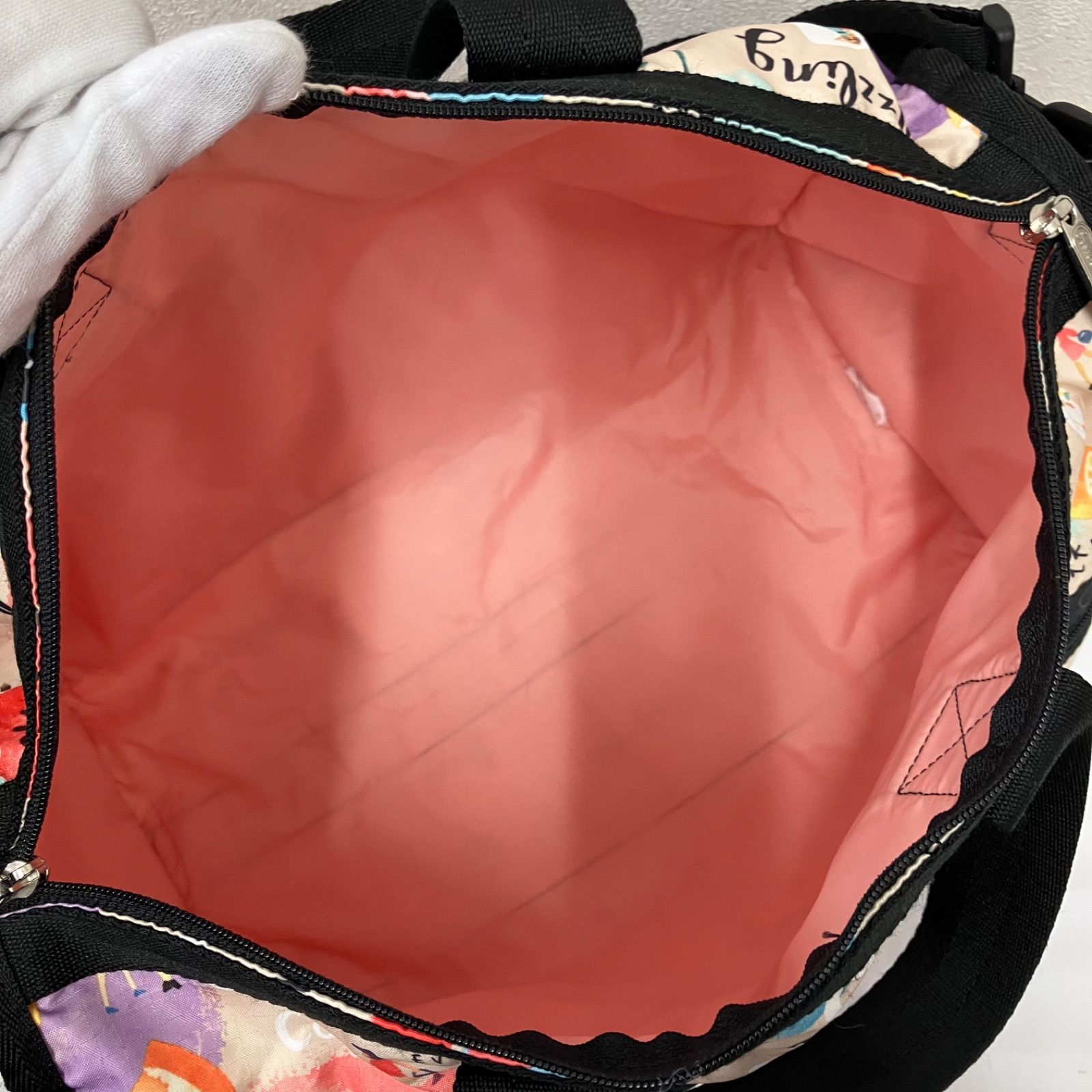 9097 LeSportsac レスポートサック 2way ボストンバッグ 旅行用バッグ