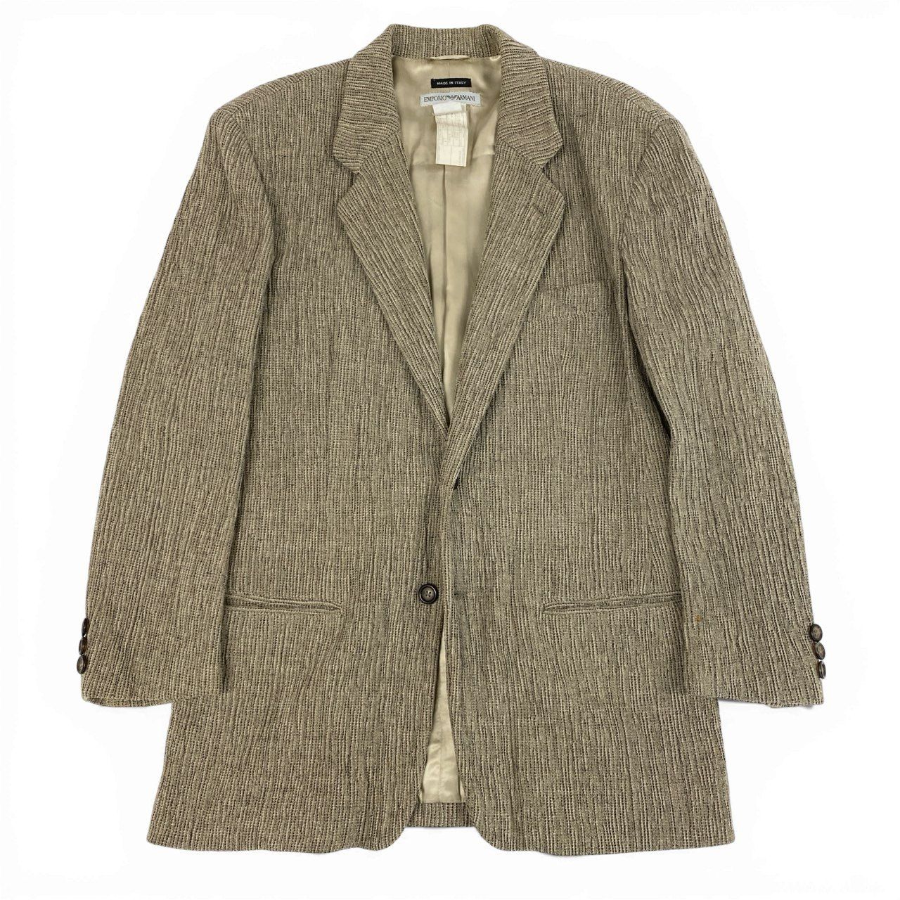 67b3 EMPORIO ARMANI エンポリオアルマーニ 90's ツイードジャケット