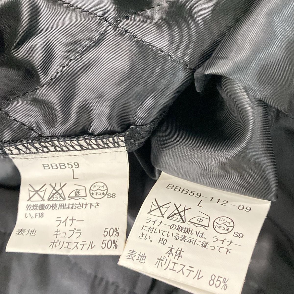 Burberry LONDON(バーバリーロンドン) コート メンズ美品 - 黒 長袖