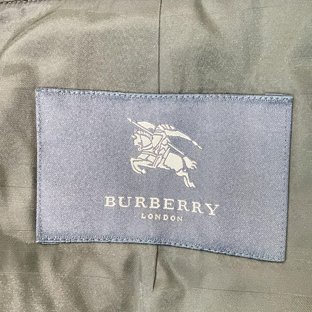 Burberry LONDON(バーバリーロンドン) コート メンズ美品 - 黒 長袖