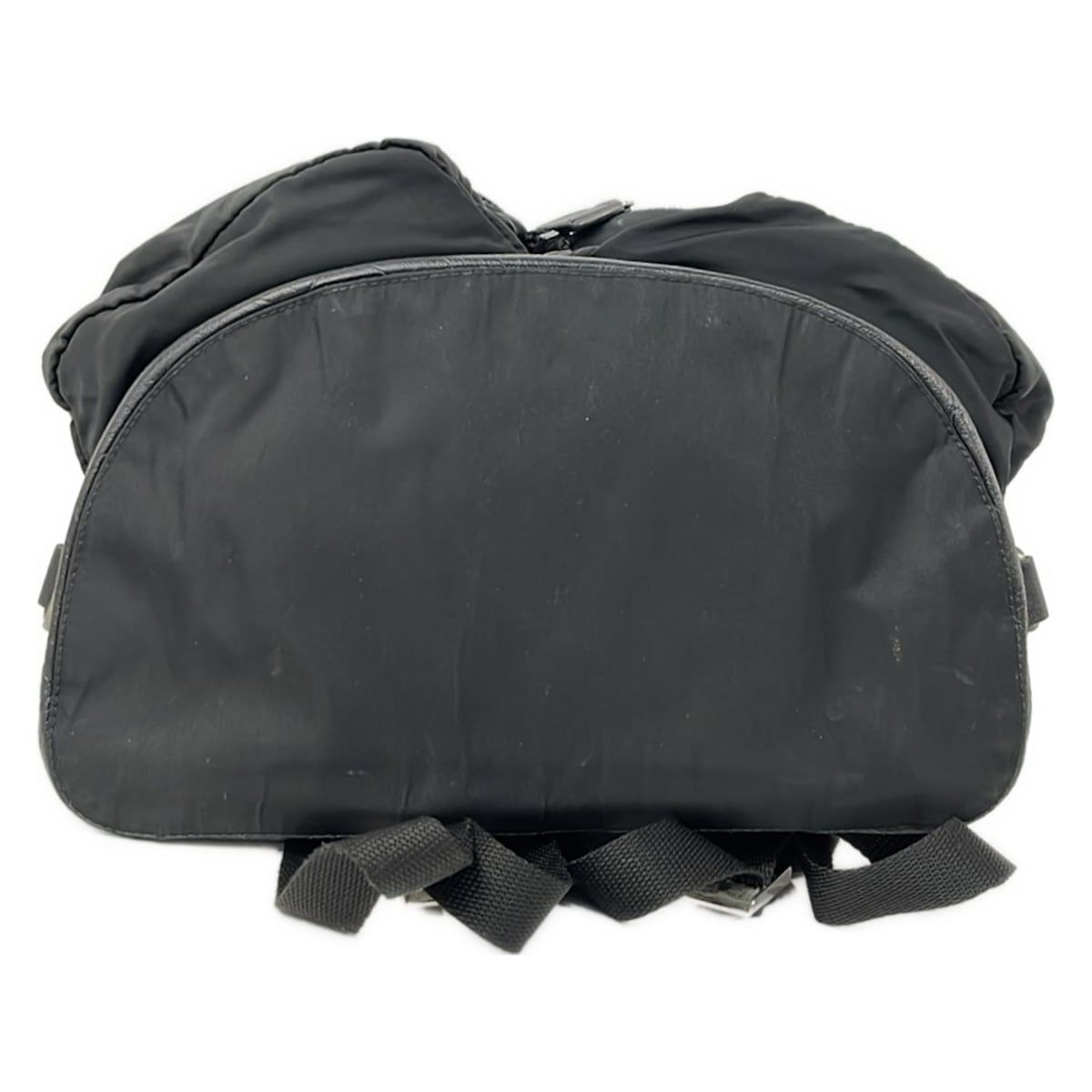 PRADA(プラダ) リュックサック - V164X 黒 レザー - メルカリ