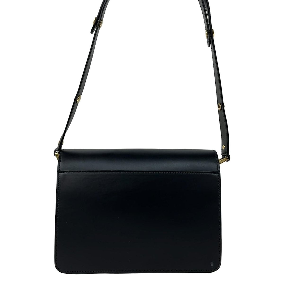 MARNI(マルニ) ショルダーバッグ トランク 黒×ダークネイビー