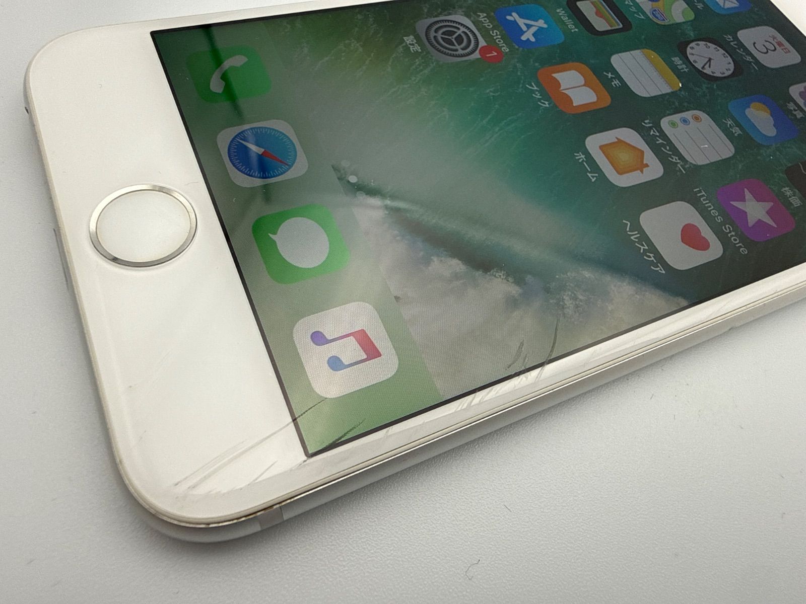 バッテリー容量91％ au iPhone6 64GB シルバー - メルカリ