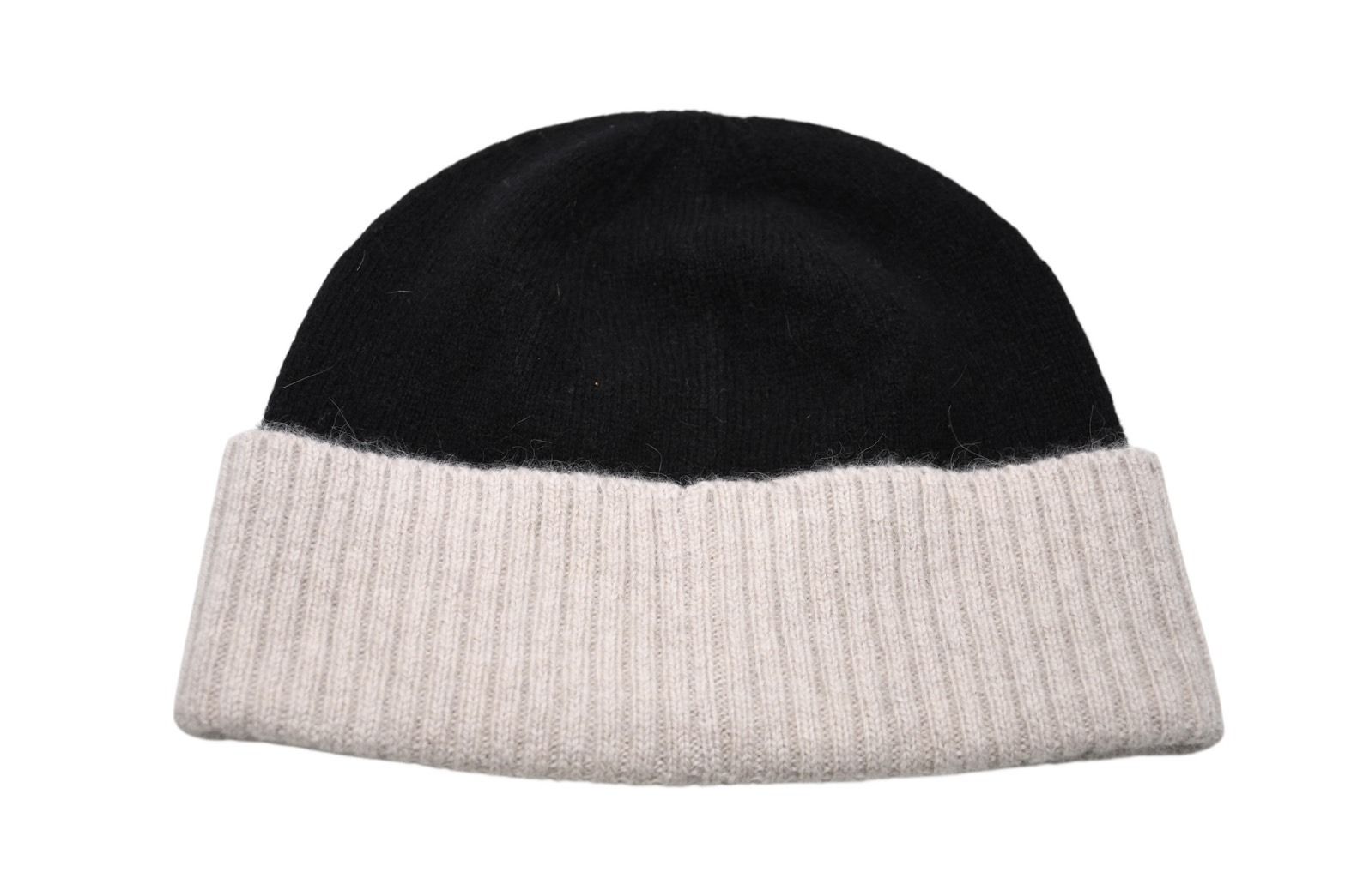 極美品 CHANEL シャネル ビーニー ニット帽 A62COEHL カシミア