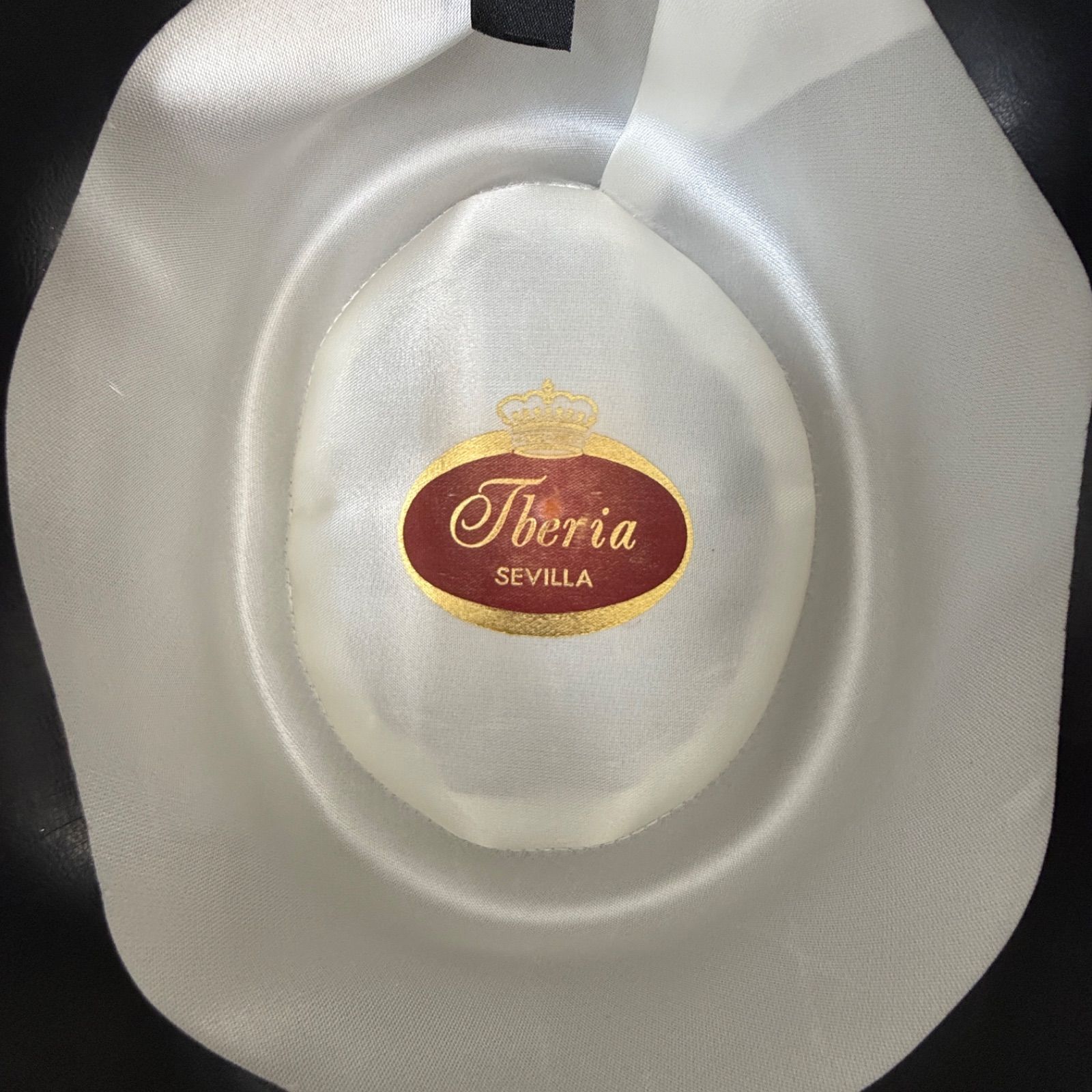 IBERIA SEVILLA】コルドベス フラメンコ 帽子 ハット 56サイズ 黒