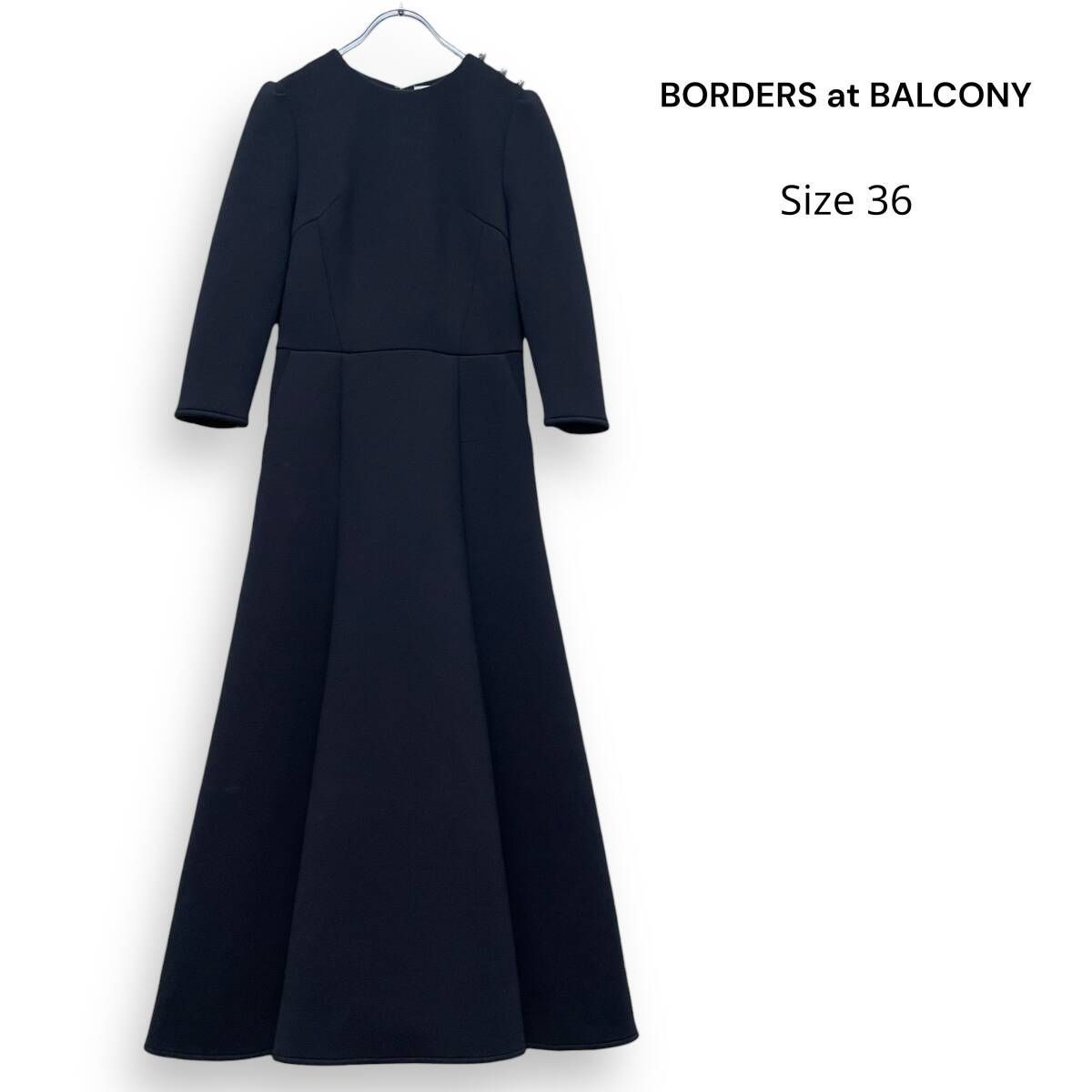 M2621 / BORDERS at BALCONY ボーダーズアットバルコニー 肩パール