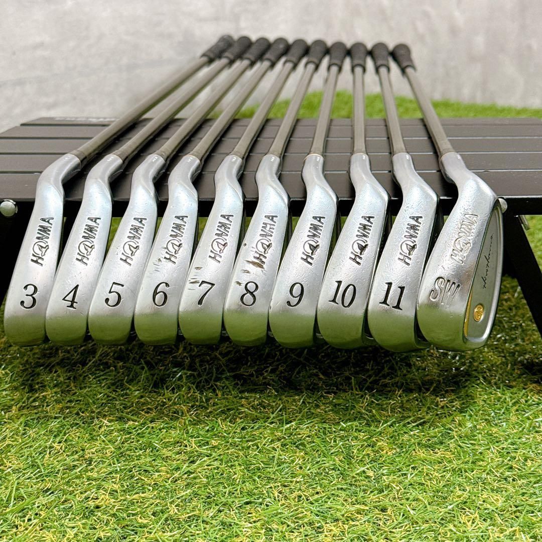 HONMA LB-606 アイアンセット 10本 K18 星4 金 【K446】 - メルカリ