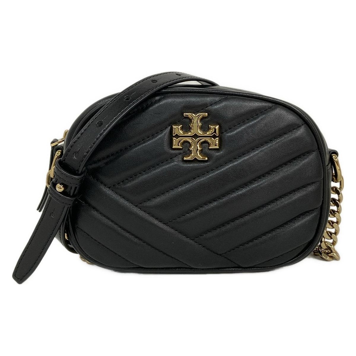 トリーバーチ ショルダーバッグ キラ シェブロン スモール カメラ