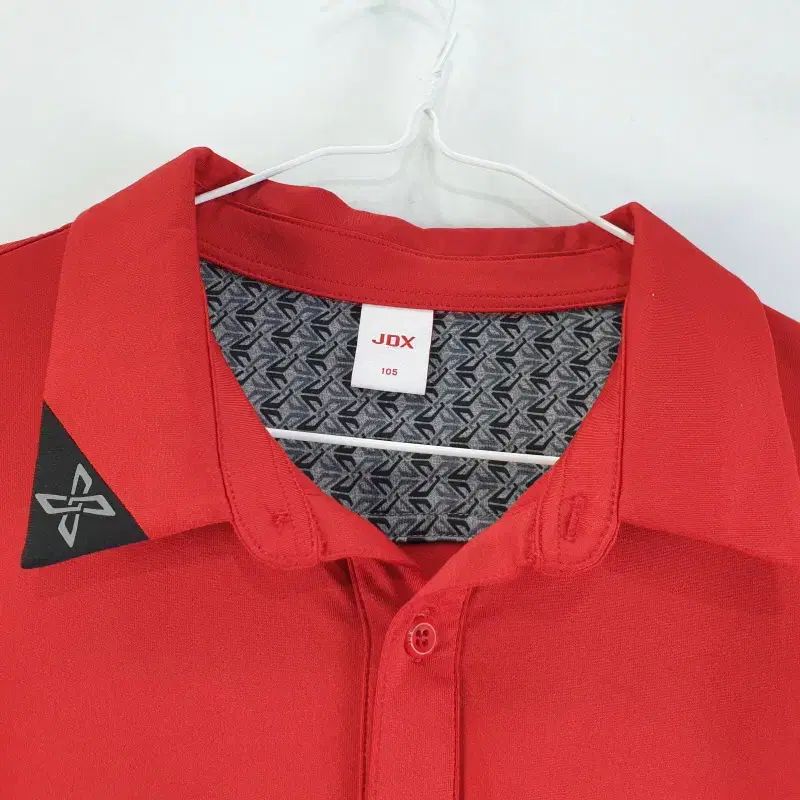JDX メンズ105 レッド 長袖 ポロTシャツ L3533 | メンズ ポロシャツ