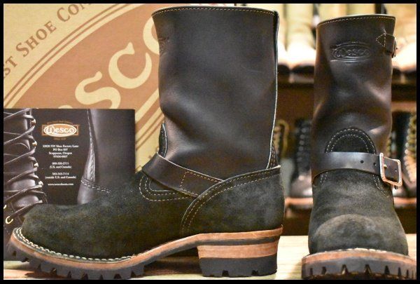 8.5D 箱付 美品 12年】WESCO ウエスコ カスタムボス ブラック