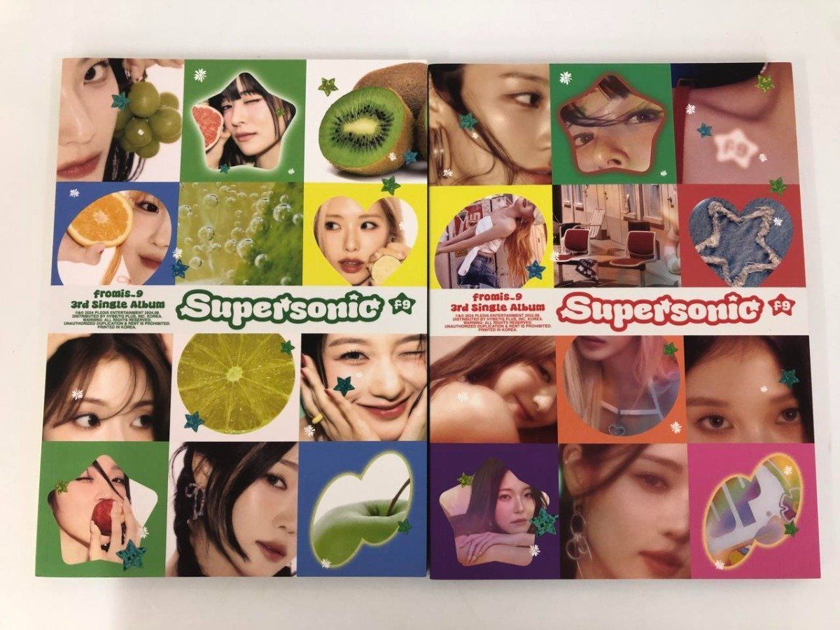 Y]計2冊 Surpersonic f9 fromis-9 3rd single Album 2024 - メルカリ