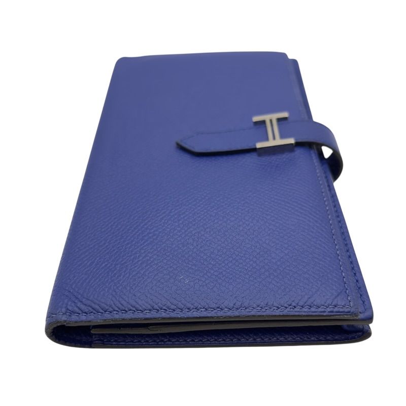 エルメス HERMES ベアンスフレ T刻 ブルーエレクトリック シルバー金具