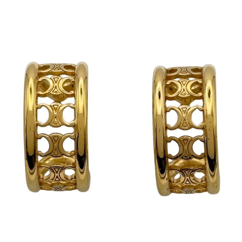 セリーヌ CELINE トリオンフピアス ゴールド メッキ アクセサリー