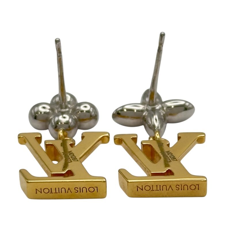 ルイ・ヴィトン LOUIS VUITTON アイコニックフラワーピアス ゴールド