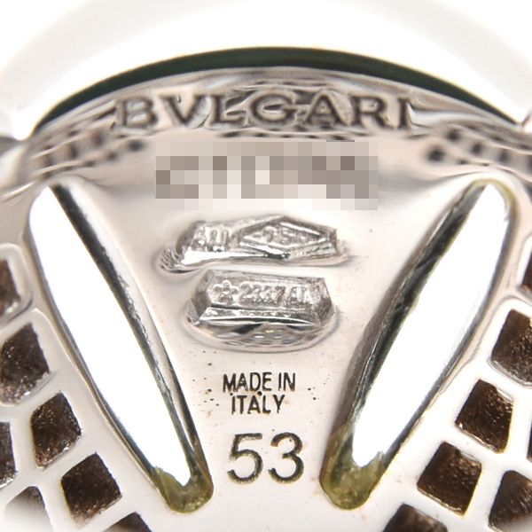 ブルガリ 指輪 レディース ディーヴァドリーム オニキス ダイヤ リング