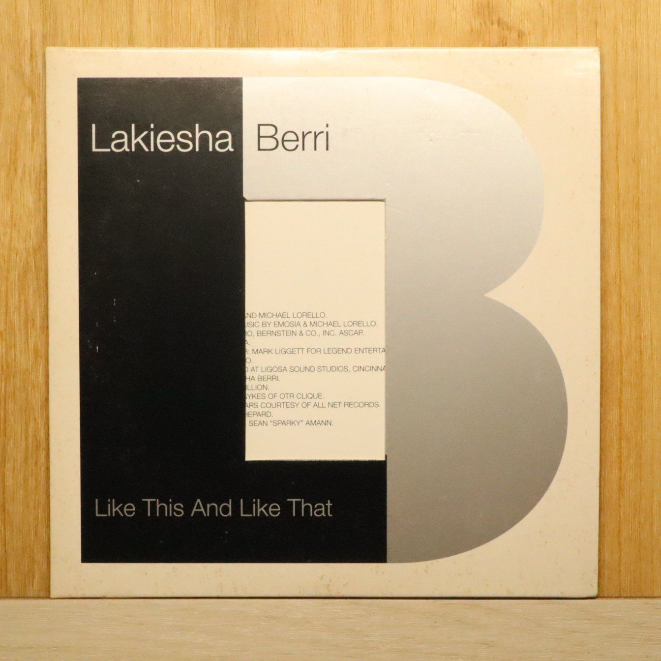 洋楽 R&B Lakiesha Berri CDS R&B】Lakiesha Berri Lakiesha Berri