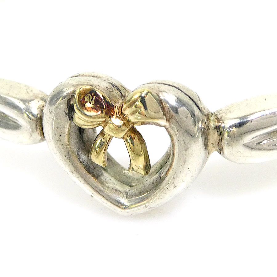 ティファニー TIFFANY&Co. バングル ハート リボン バングル - メルカリ