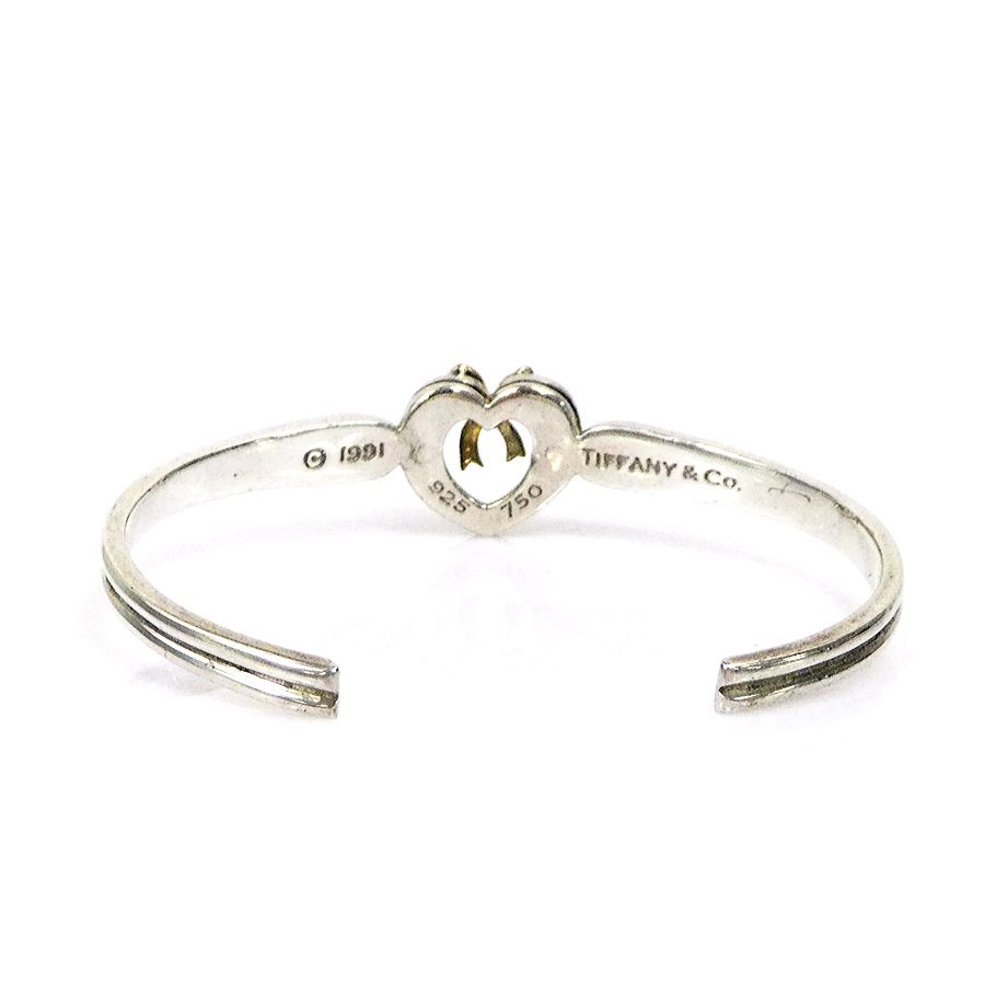ティファニー TIFFANY&Co. バングル ハート リボン バングル - メルカリ