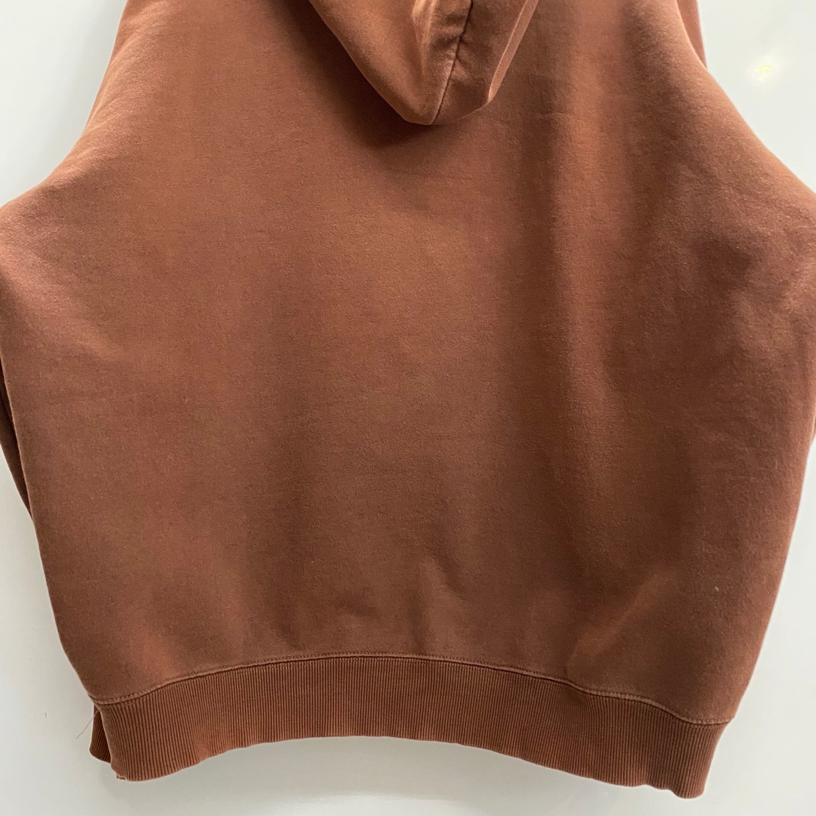 ステューシー STUSSY 90's OLD STUSSY 紺タグ Sロゴ パーカ ブラウン L