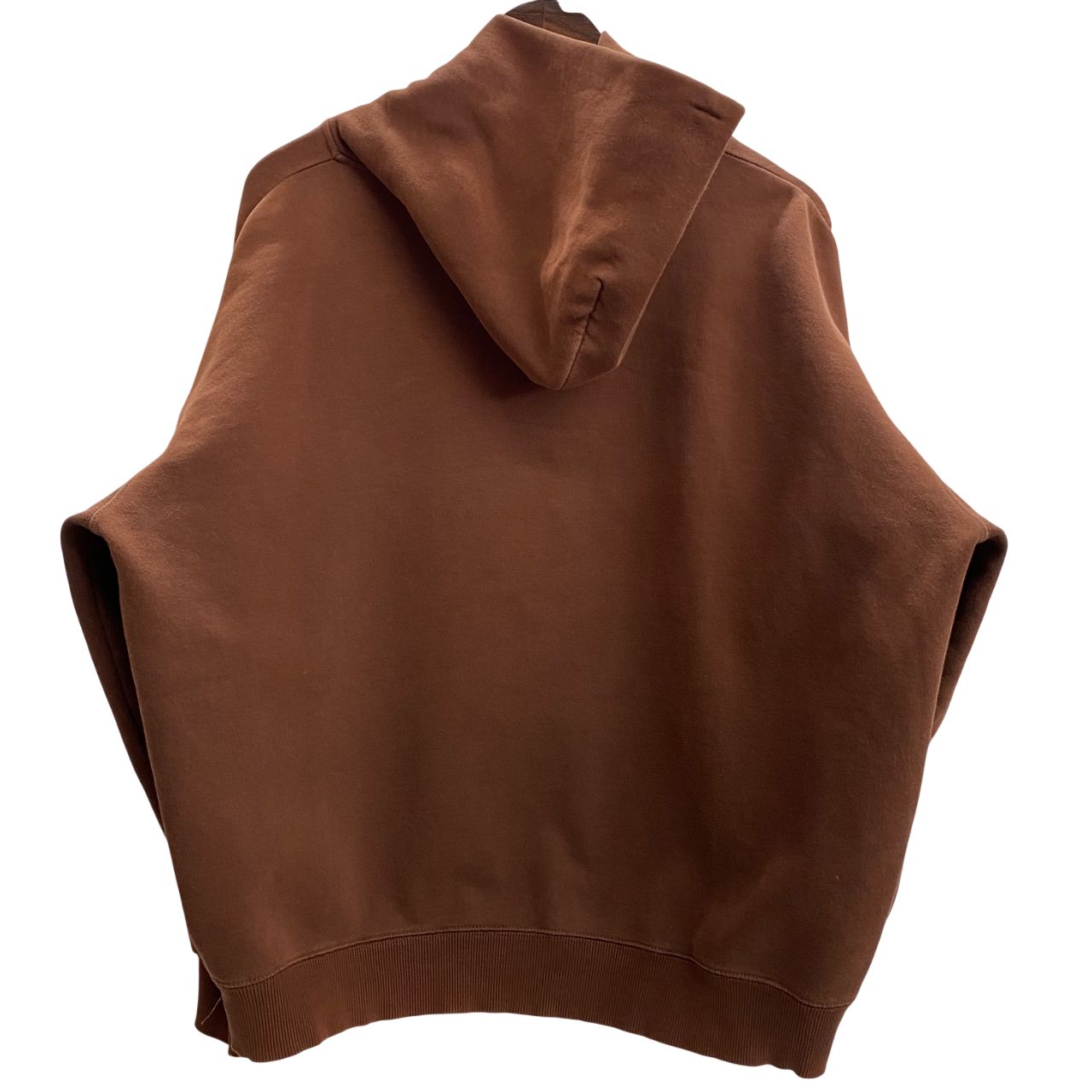 ステューシー STUSSY 90's OLD STUSSY 紺タグ Sロゴ パーカ ブラウン L