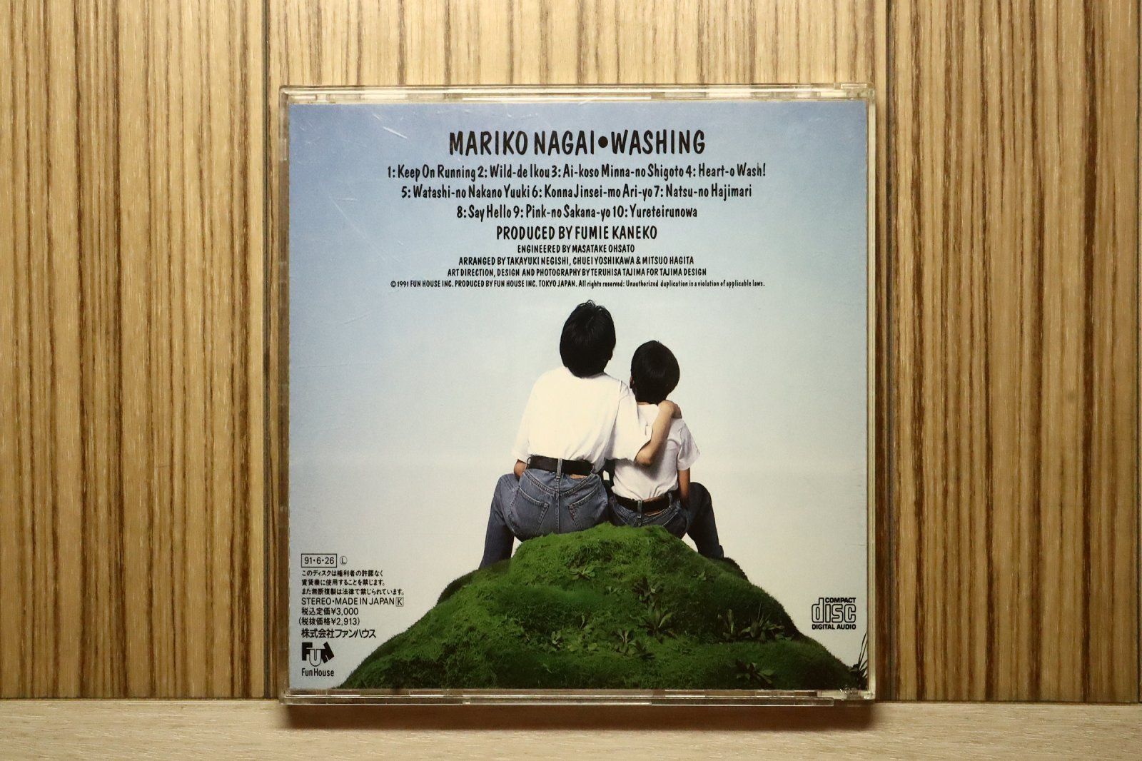国内盤CD☆永井真理子/MARIKO NAGAI□ WASHING 【FHCF1128