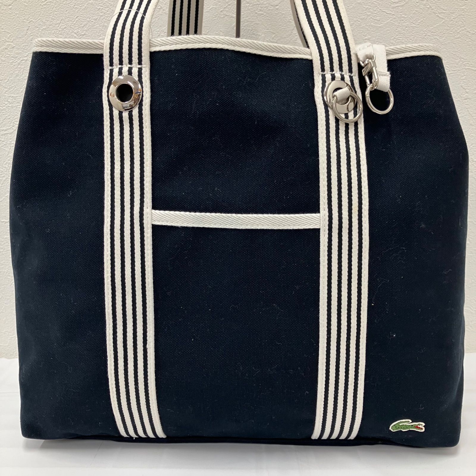 9149 LACOSTE ラコステ トートバッグ ハンドバッグ 大きめ 大容量 
