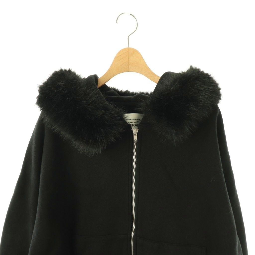 ルセラフィム LE SSERAFIM × ZOZOTOWN FUR ZIP HOODIE フーディー